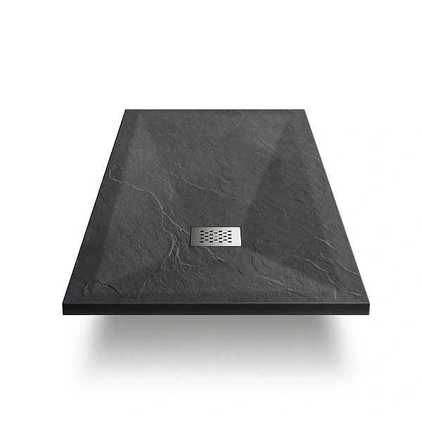Поддон для душа из искусственного камня Vincea VST-4SR1012A,1200*1000*25, антрацит