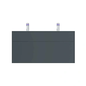 M50AFHX1203GM Inspire V2.0, База под раковину, подвесная, 120 см, 3 ящика, push-to-open, графит мато