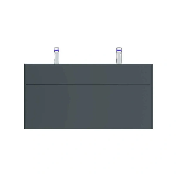 M50AFHX1203GM Inspire V2.0, База под раковину, подвесная, 120 см, 3 ящика, push-to-open, графит мато