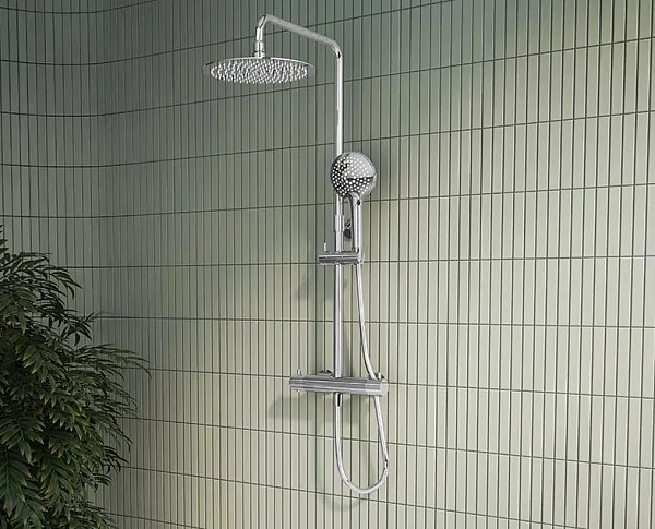 Душевая система с термостатом VITRA AquaHeat Bliss A47201EXP