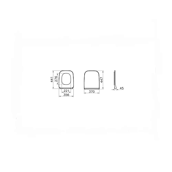Сиденье для унитаза VITRA 191-003-009