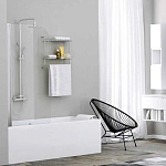 Стеклянная шторка для ванны WasserKRAFT Leine 35P01-80