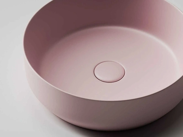 Накладная раковина Ceramica Nova Element CN6022MP, 39 см, матовый розовый