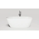 Ванна из искусственного камня Salini Sofia Light S-Sense 165х75, белая глянцевая, 103611G
