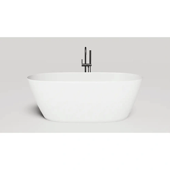Ванна из искусственного камня Salini Sofia Light S-Sense 165х75, белая глянцевая, 103611G