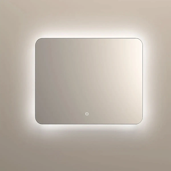 Зеркало Vincea LED VLM-3BE100 1000х800 c сенсорным выключателем и диммером