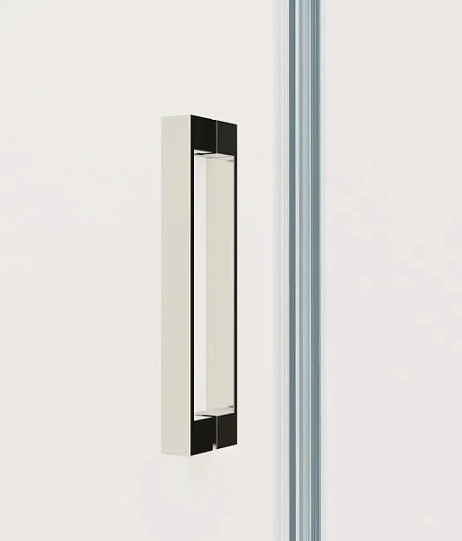 Душевая дверь Vincea Extra VDP-1E9010CLB, 900/1000, черный, стекло прозрачное