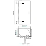 Душевой уголок WasserKRAFT Aller 120х90 см 10H07L