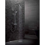 Душевая система с термостатом Kludi Logo Dual Shower System 6809205-00