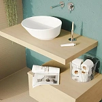 Накладная раковина VITRA Geo 7421B003-0016 38 см