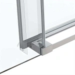 Душевой уголок Vincea Como Soft VSR-1CS8011CL, 1100*800, хром, стекло прозрачное