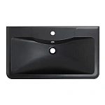 Раковина из искусственного камня BelBagno BB1000/455-LV-ART-ALR-NERO, 100 см