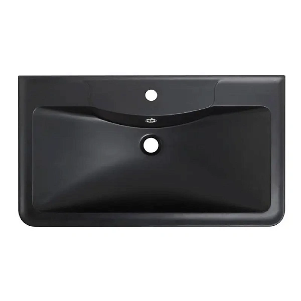 Раковина из искусственного камня BelBagno BB1000/455-LV-ART-ALR-NERO, 100 см