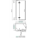 Душевой уголок WasserKRAFT Aller 10HWHITE 120х100 см 10H10LWHITE