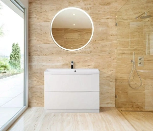 Тумба под раковину напольная BelBagno MARINO-800-2C-PIA-BL-P, 80 см