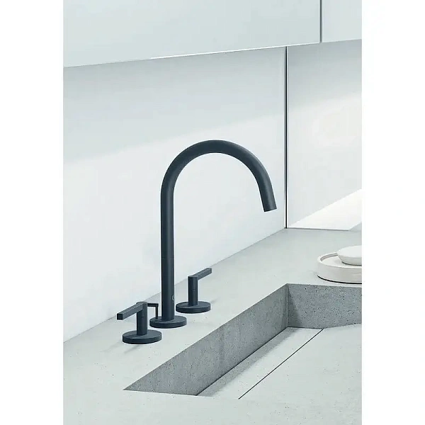 Смеситель для раковины Kludi Nova Fonte Puristic 201433915 с донным клапаном