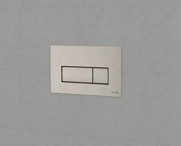 Кнопка смыва VITRA Root Square 740-2395, никель