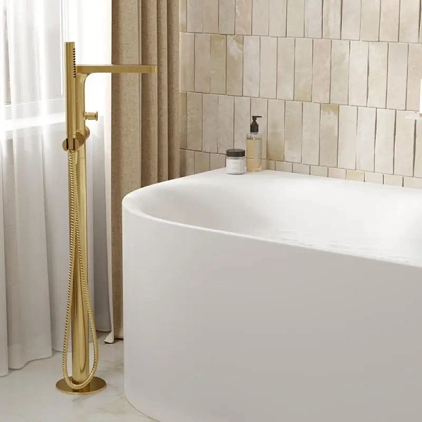 Напольный смеситель для ванны WasserKRAFT Schunter 8221