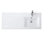 Раковина из литьевого мрамора BelBagno BB1200/480-LV-MR-R, 120.3 см