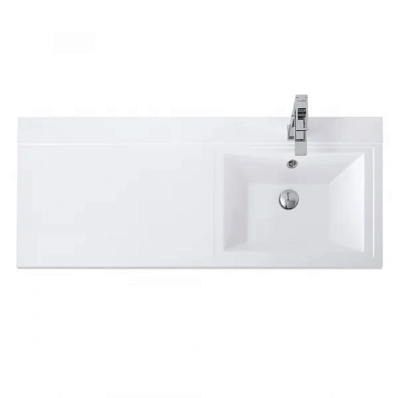 Раковина из литьевого мрамора BelBagno BB1200/480-LV-MR-R, 120.3 см