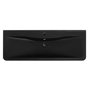 Раковина из искусственного камня BelBagno BB1200/455-LV-ART-ALR-NERO, 120 см