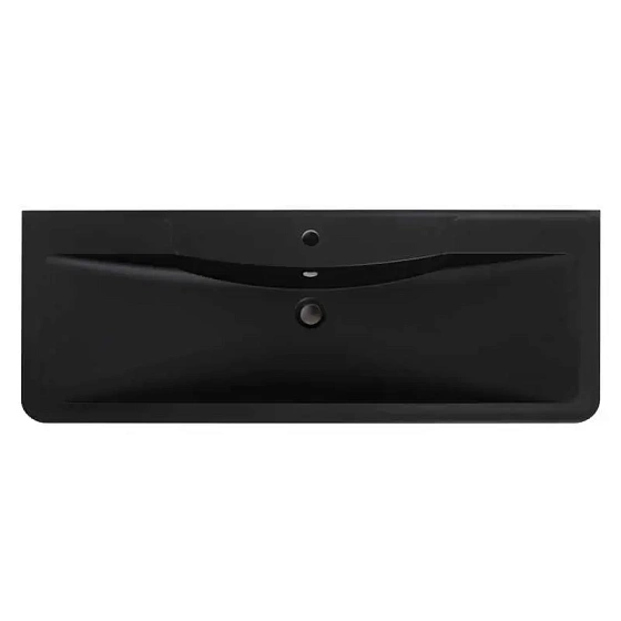 Раковина из искусственного камня BelBagno BB1200/455-LV-ART-ALR-NERO, 120 см