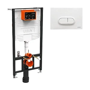 Система инсталляции для унитазов VITRA Uno 730-5800-01EXP с кнопкой смыва