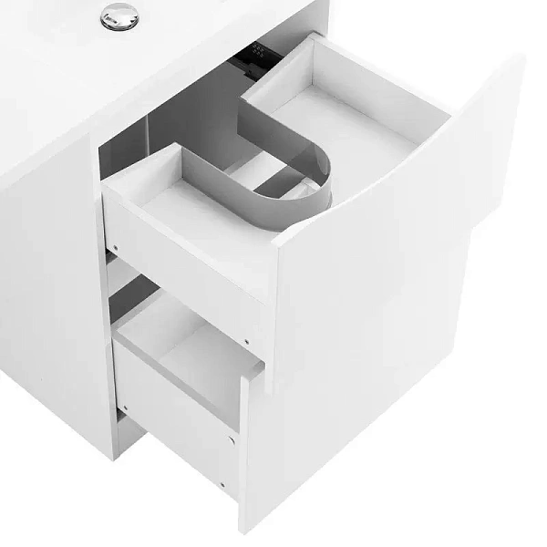 Тумба под раковину напольная BelBagno LAVANDERIA-580/1200-2C-PIA-BL Bianco Lucido, 120 см