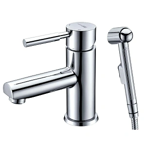 Смеситель для раковины с гигиеническим душем WasserKRAFT Main 4108