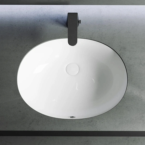 Интегрированная раковина Ceramica Nova Element CN6043, 56 см