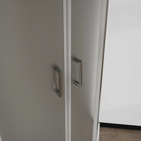 Душевой уголок Vincea City VSQ-5CT900MT, 900*900, хром, стекло текстурное