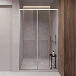Душевая дверь Vincea Slim-U VDS-2SU110CL, 1100, хром, стекло прозрачное