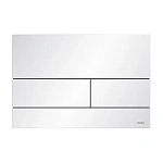 Кнопка смыва Tece TECEsquare II 9240834 белая матовая