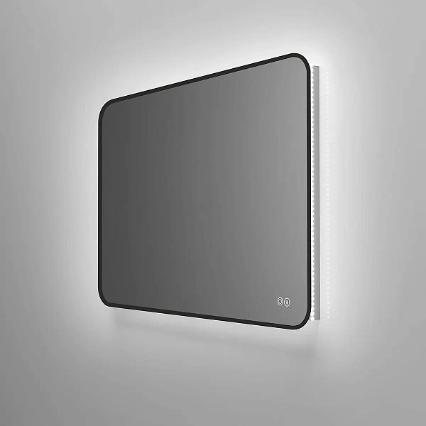 Зеркало Vincea LED VLM-3VC120B-2 1200х800 c сенсорным выключателем и диммером, антизапотевание