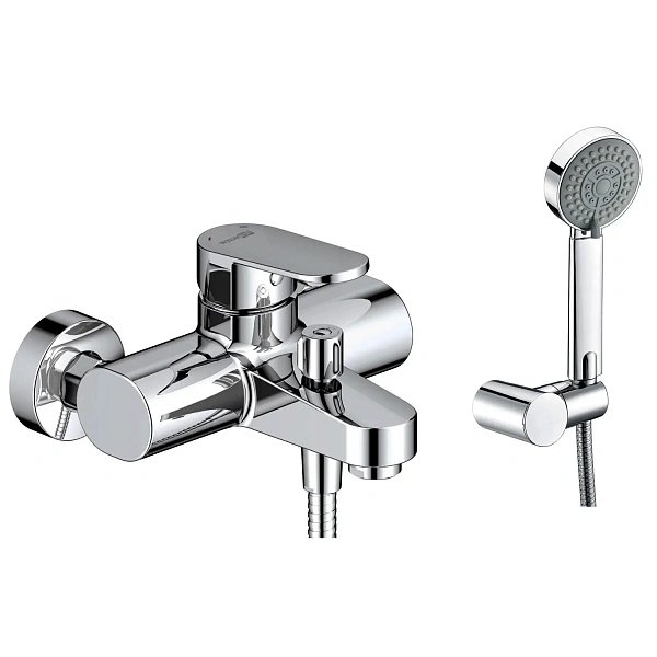 Смеситель для ванны WasserKRAFT Donau 5301 с душем