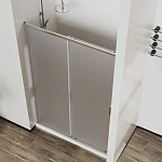 Душевая дверь Vincea City VDS-5CT110MT, 1100, хром, стекло текстурное