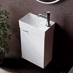 Тумба под раковину подвесная Sancos Mini MN35WR, 37.5 см, правая