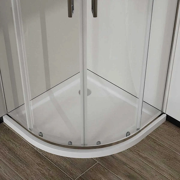 Душевой уголок Vincea City VSQ-5CT800CL, 800*800, хром, стекло прозрачное