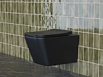 Унитаз подвесной Ceramica Nova Metric CN3007MB, черный матовый