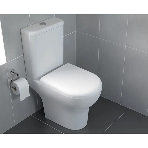 Унитаз-компакт VITRA Zentrum open-back 9012B003-7204 крышка микролифт