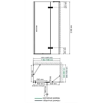 Душевой уголок WasserKRAFT Aller 120х100 см 10H10R