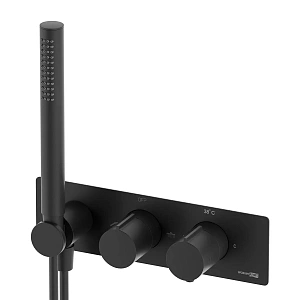 Встраиваемый смеситель с термостатом для душа WasserKRAFT Elbe 7488 Thermo
