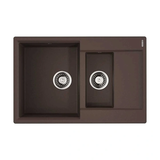 Omoikiri Daisen 78-2-DC Artgranit/темный шоколад