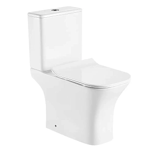 Унитаз-компакт Olive’S Porto PR31126DP, безободковый, с микролифтом