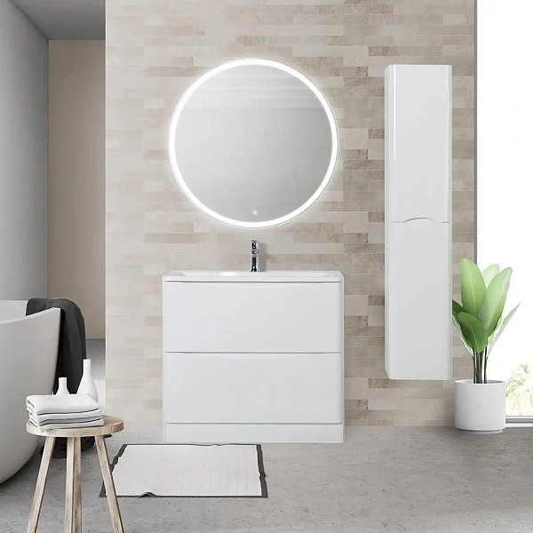 Тумба под раковину напольная BelBagno ACQUA-900-2C-PIA-BL, 90 см