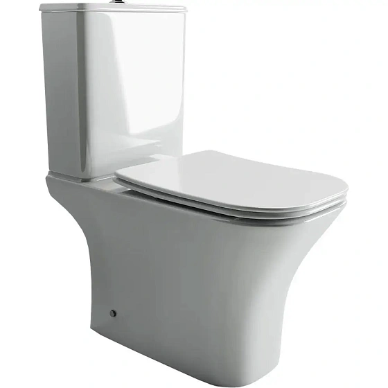 Унитаз-компакт Ceramica Nova Alfa Rimless CN9002 безободковый