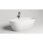 Ванна из искусственного камня Salini Sofia S-Stone 165х75, белая матовая, 102521M