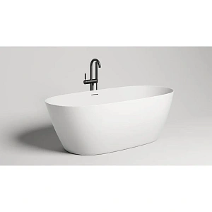 Ванна из искусственного камня Salini Sofia S-Stone 165х75, белая матовая, 102521M