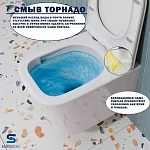 Инсталляция Grohe Rapid SL с подвесным унитазом Santerika SAN.UNT.02, смыв "Торнадо", сиденье микролифт