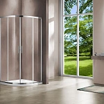 Душевой уголок Vincea Garda VSQ-1G900CL, 900*900, хром, стекло прозрачное